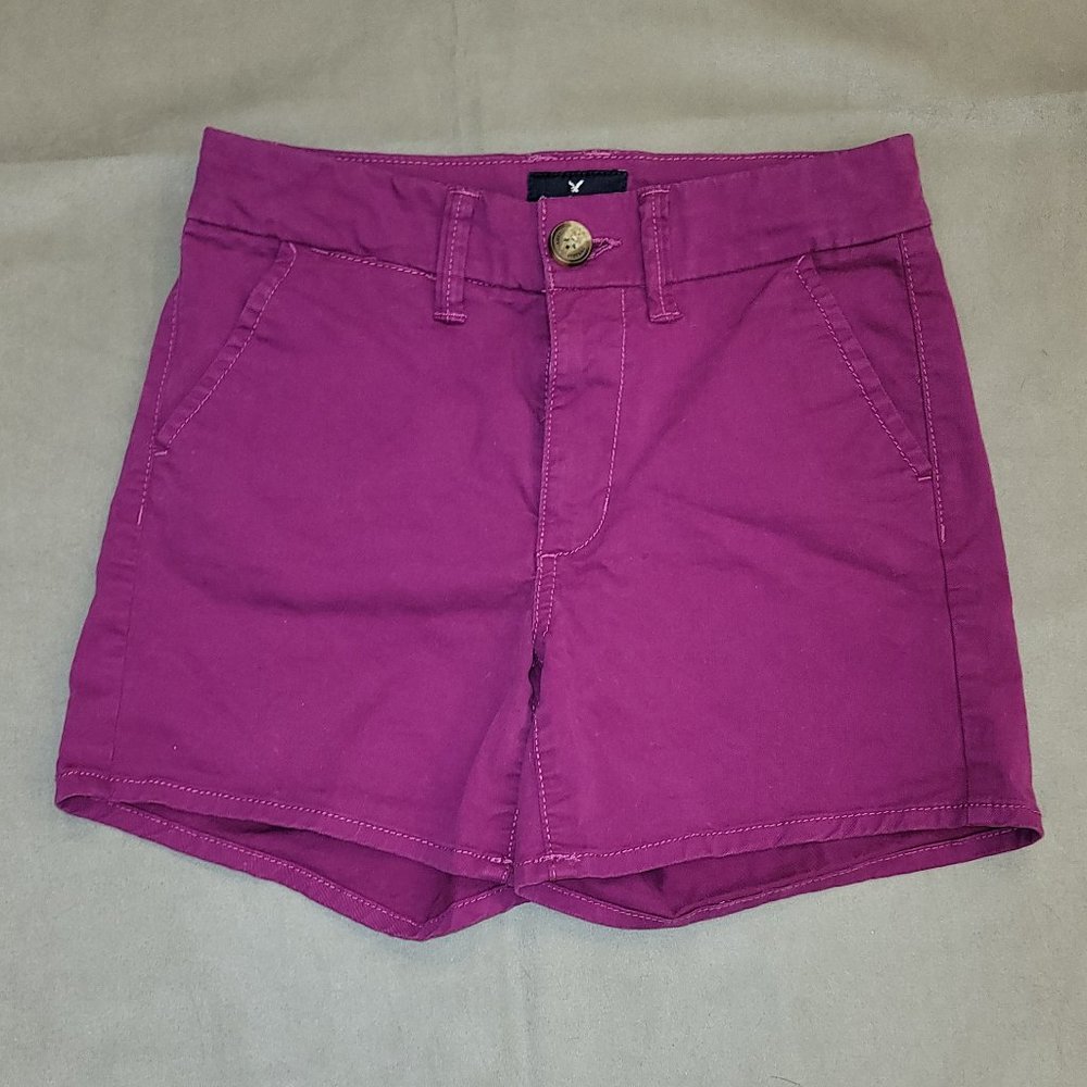 American Eagle Sz 0 Fuscia Shorts